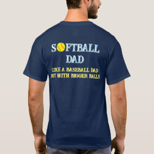 Softball-Vater-Shirt T-Shirt