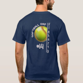 Softball-Vater-T-Shirt T-Shirt