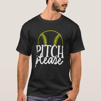 Softball Womens Softball Player Softball Girl 6 T-Shirt