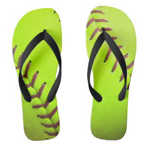 Softball Yellow Fast Pitch 8U 10 Umdrehend Flop Sa Flip Flops