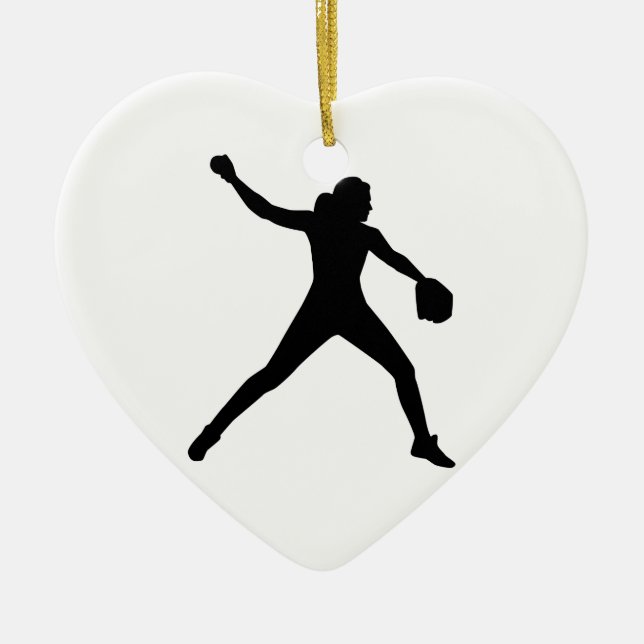 Softballkrug Keramikornament (Vorne)