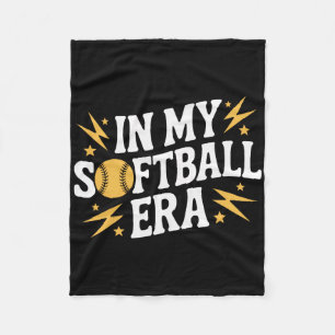 Softballspieler in meiner Softball-Ära Fastpitch-S Fleecedecke