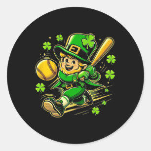 Softbyll St. Patricks Day Irischer Softbyll Runder Aufkleber