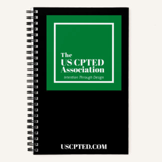 Softcover US CPTED Association Notebook Notizbuch