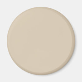 Softer Tan Solid Color Magnet