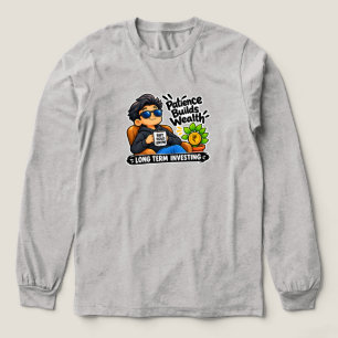 Softes Langarm-Tri-Blend-Investor Cooler Investo Tri-Blend Shirt