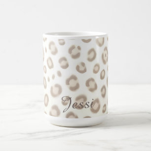 Softes Tier Luxusmuster   Eleganter Tierdruck Kaffeetasse