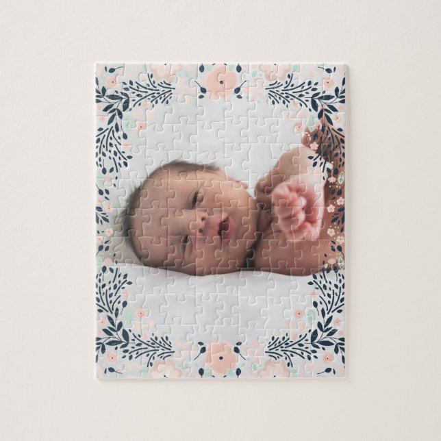 Softest Botanisches Pastell-Foto (Vertikal)