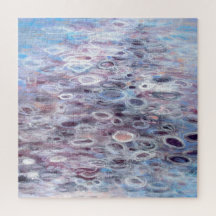 Softest Serenade - Lila Abstrakte Kreise Kunst