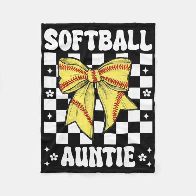 Softll Auntie Softll Aunt Coquette Bow  Fleecedecke (Vorderseite)
