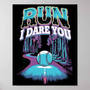 Softll Catcher Lauf Ich fordere dich heraus Design Poster