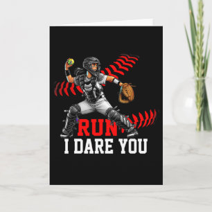 Softll Catcher Run Ich Fordere Dich Heraus Design Karte