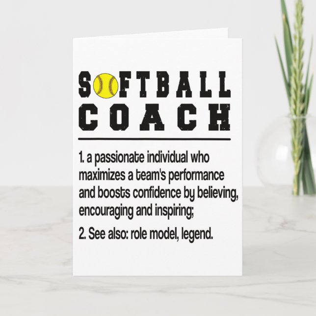 Softll Coach Definition Softll Coaching  Karte (Vorderseite)