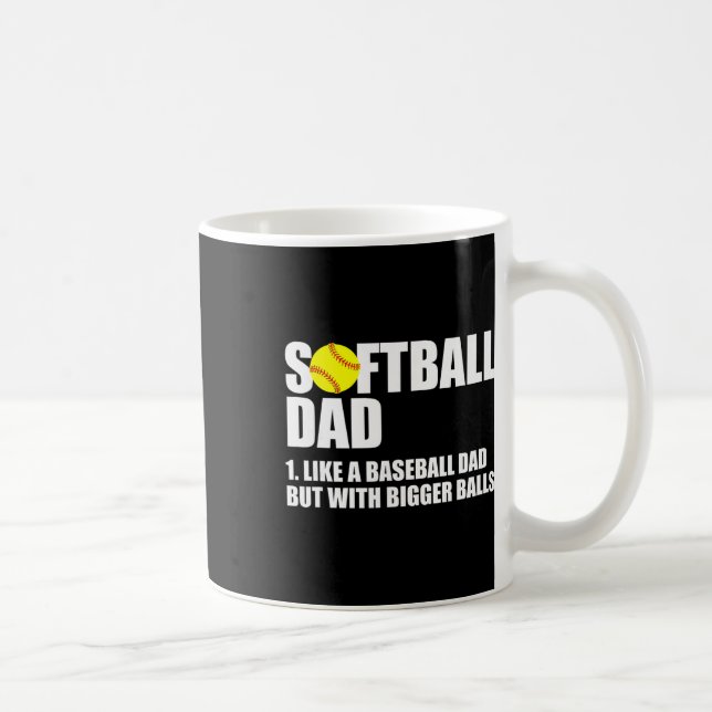 Softll Dad Definition Lustig  Kaffeetasse (Rechts)