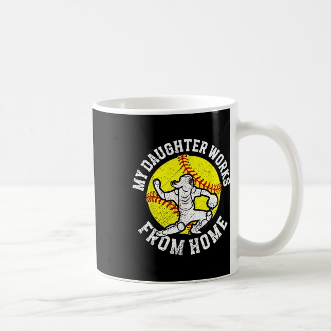 Softll-Fang-Mutter Lustiger Softll-Fang-Mama  Kaffeetasse (Rechts)