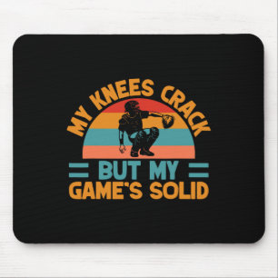 Softll Fänger Meine Knie Knacken Softll Mama _1 Mousepad