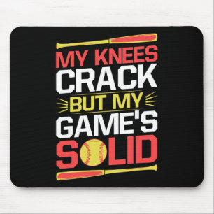 Softll Fänger Meine Knie Knacken Softll Mama Mousepad