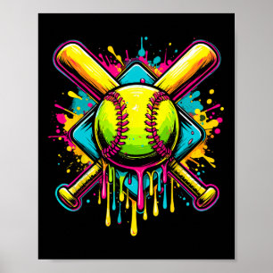 Softll Mädchen, einfach ein Mädchen, das Softll li Poster