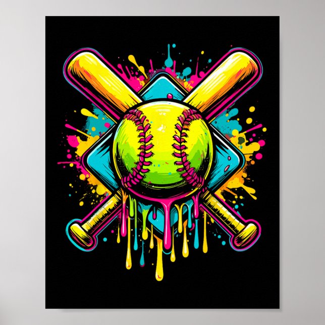 Softll Mädchen, einfach ein Mädchen, das Softll li Poster (Vorne)