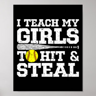Softll Mama lustig ich lehre meine Mädchen zu schl Poster