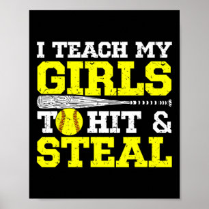 Softll Mama Softll Vater ich lehre meine Mädchen z Poster
