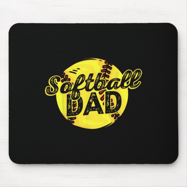 Softll Papa Daddy Vatertag  Mousepad (Vorne)