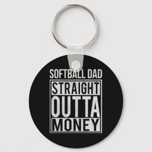 Softll Papa Straight Outta Geld I Lustiger Pitch-G Schlüsselanhänger