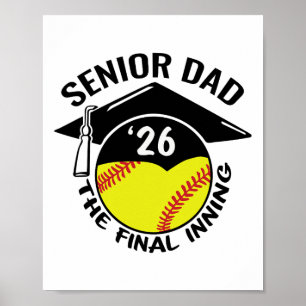 Softll Senior Dad 2026 Das letzte Inning Poster