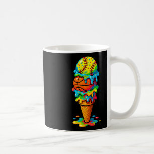 Softll Sketll Eiscreme-Tropf Farbenspiel Sommer-Sp Kaffeetasse