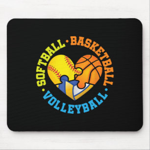 Softll Sketll Volleyll Mousepad