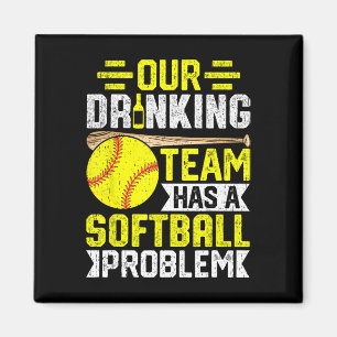 Softll - Unser Trinkteam hat ein Softll-Problem Magnet