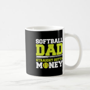 Softll Vater Straight Outta Money Funny Kaffeetasse
