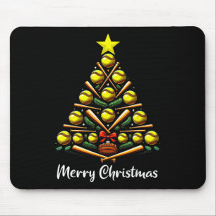 Softll Weihnachtsbaumlichter Lustiger Softll-Spiel Mousepad