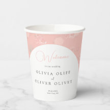Softness Tea Rose Hochzeit Willkommen