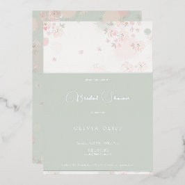 Softness Tee Rose Brautparty Einladung