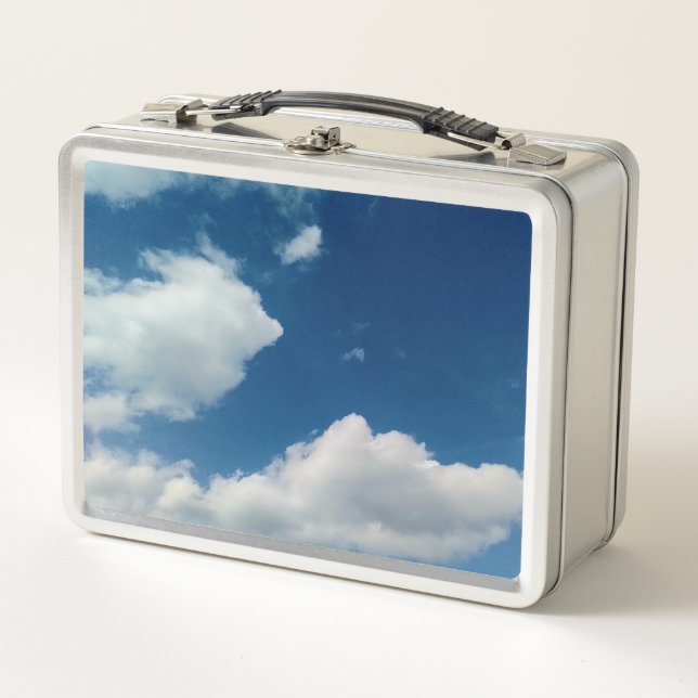 Softness to the clouds metall brotdose (Vorderseite)