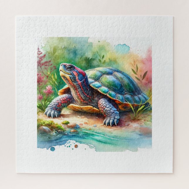 Softshell Turtle 221024AREF149 - Watercolor (Vertikal)