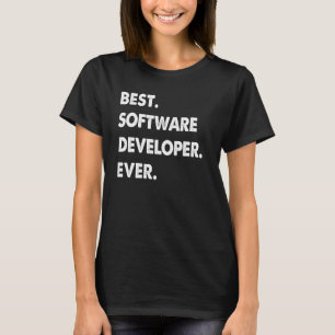 Software Developer Professional Best Software Deve T-Shirt