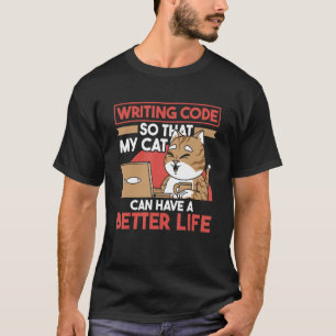 Software-Engineer Coding-Cat-Prog T-Shirt