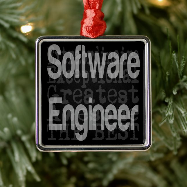 Software Engineer Extraordinaire Ornament Aus Metall (Baum)