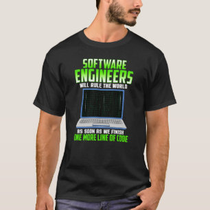 Software Engineer Funny Coding Geschenk T-Shirt
