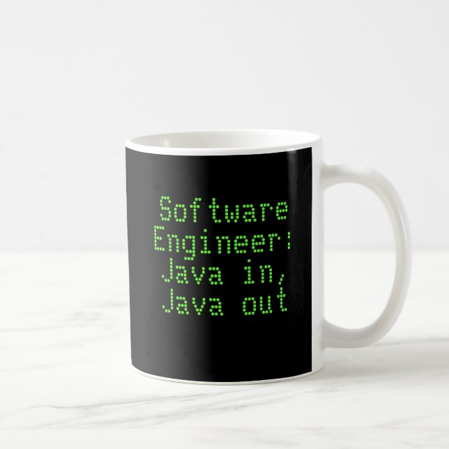 Software Engineer: Java in Java heraus Kaffeetasse (Rechts)