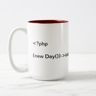 Software-Entwickler brauchen Kaffee Zweifarbige Tasse