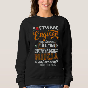Software-Entwickler Coder Programmierer 4 Sweatshirt