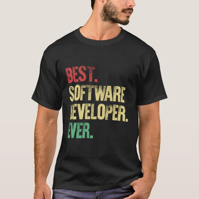 Software-Entwickler-Entwickler-Software-Programm T-Shirt (Vorderseite)
