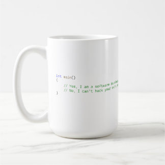 Software-Entwickler Kaffeetasse
