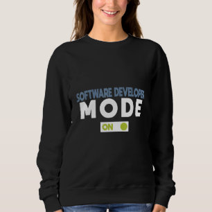 Software-Entwickler-Modus Ein Beruf Karriere Arbei Sweatshirt