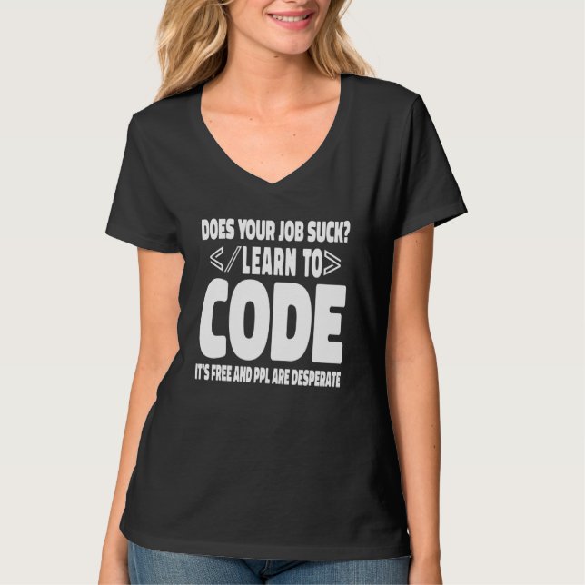 Software-Entwickler Programmierung Computer-Entwic T-Shirt (Vorderseite)