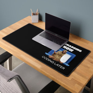 Software-Entwickler von Bigfoot Programmer Coder Schreibtischunterlage