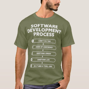 Software-Entwicklungsprozess Funny Programming T-Shirt
